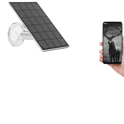 TerraCam Solis T31 Caméra 4G Solaire 4MP · Vision nocturne 30 m