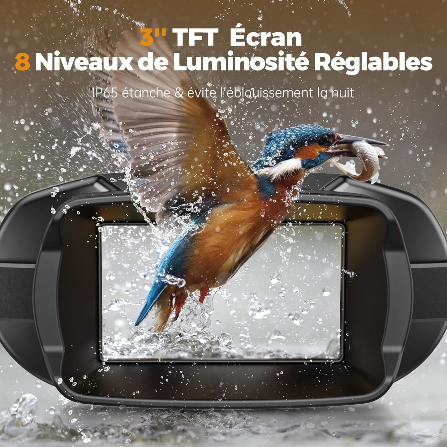 Jumelles de vision nocturne 4K – TerraCam NightBin Zoom 8X