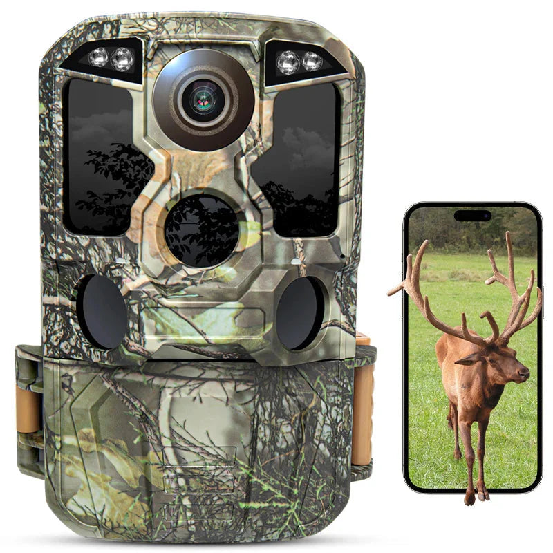 Caméra de chasse 4K Wi-Fi IP67 – TerraCam Apex