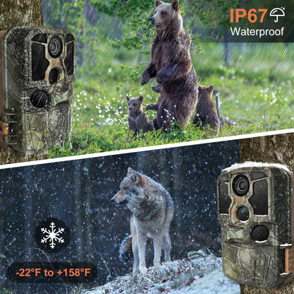 Caméra de chasse 4K Wi-Fi IP67 – TerraCam Apex
