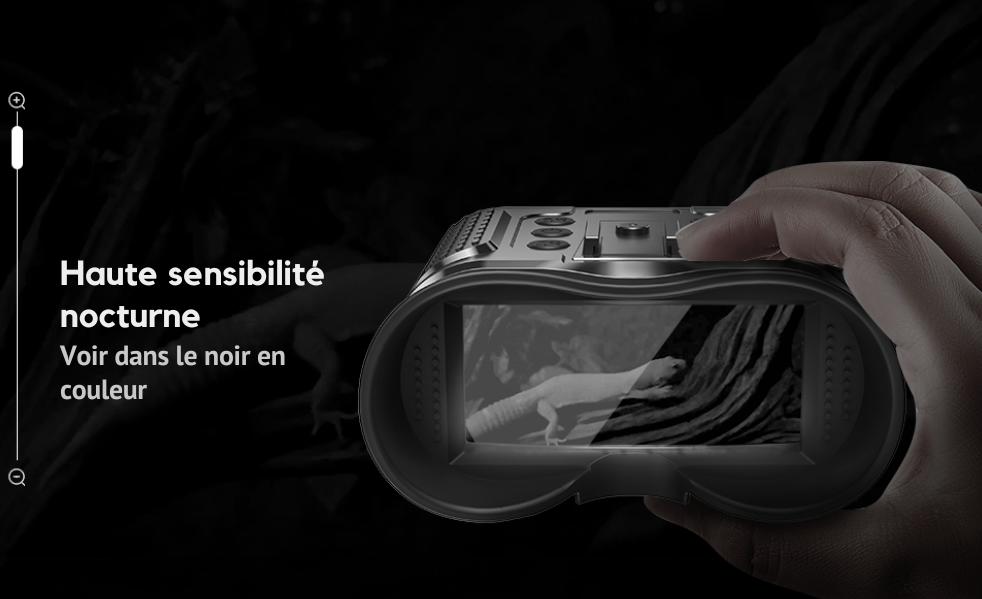 Casque de vision nocturne 4K 8x – TerraCam NightBin NV400