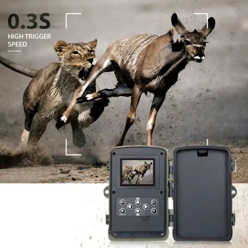 TerraCam Lithium 20 — 20 MP · 1080p · Batterie 5000 mAh