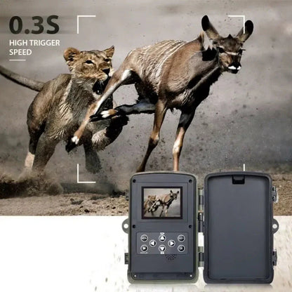 TerraCam Lithium 20 — 20 MP · 1080p · Batterie 5000 mAh