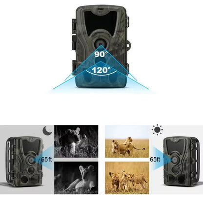 TerraCam Lithium 20 — 20 MP · 1080p · Batterie 5000 mAh