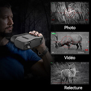 Monoculaire de vision nocturne infrarouge 8x – TerraCam NightBin IR