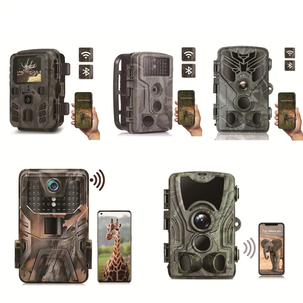 TerraCam 4K Wi-Fi Pro — 4K · Wi-Fi · IR invisible