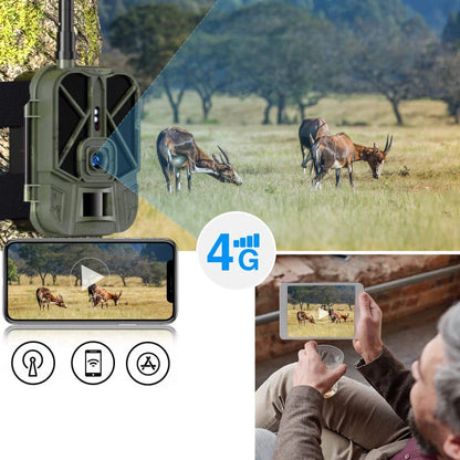 TerraCam Fauna 4G 50 — 4G · Photo 50 MP · IR longue portée