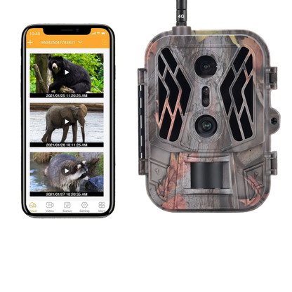 TerraCam Dual 4G 4K — Double optique · 4K · 4G