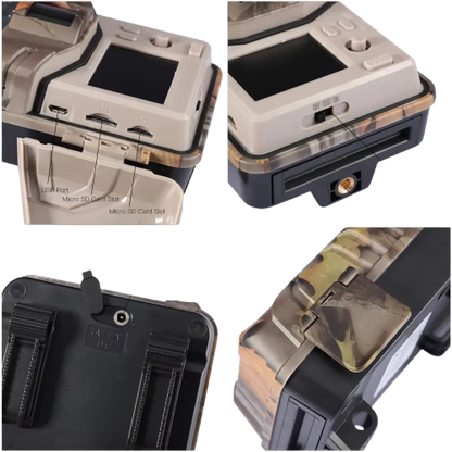 TerraCam 4K Wi-Fi Pro — 4K · Wi-Fi · IR invisible